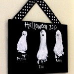 Halloween ghost craft project