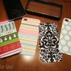 scrapbook paper iphone covers