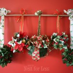 oversized mistletoe holiday balls