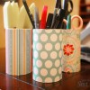 scrapbook paper office cups