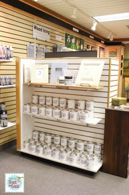annie sloan chalk paint display