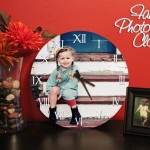 family photograph clock