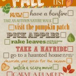 Fall Bucket List