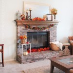 fall mantel decorations