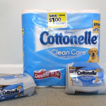 cottonelle toilet paper and flushable wipes