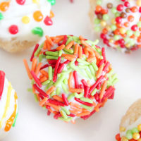 Fall Rice Krispies Pops