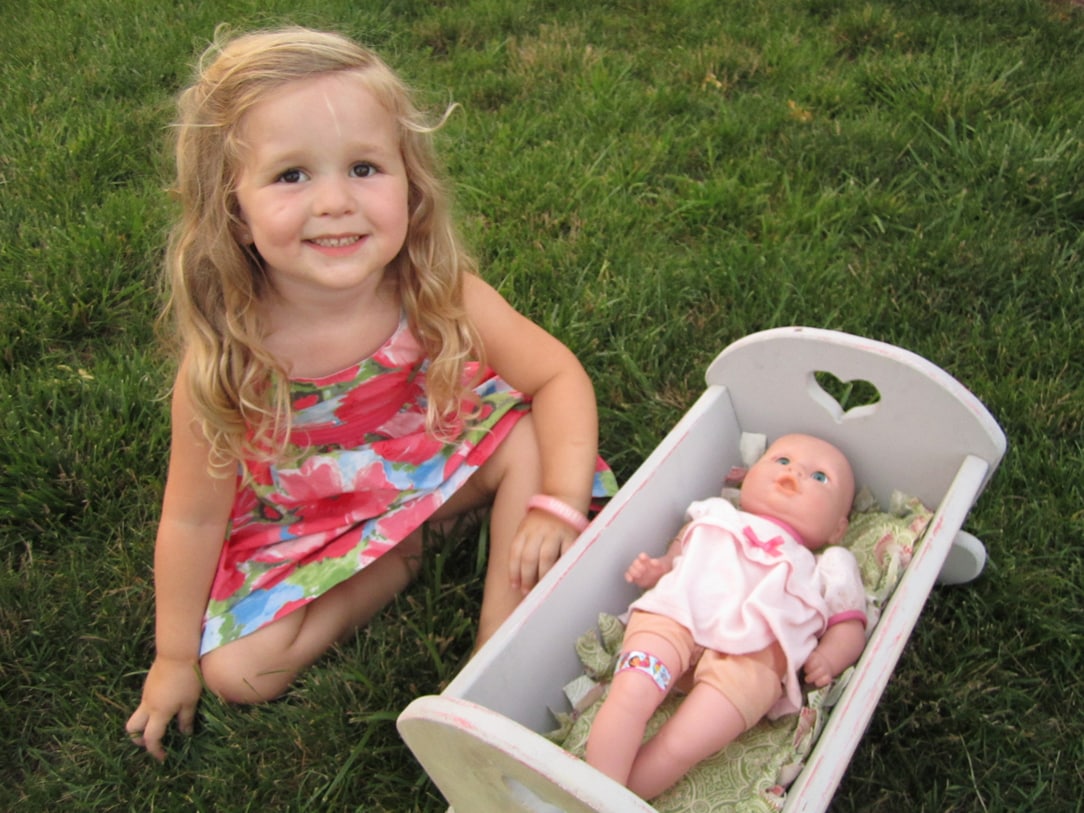 Goodwill Find: Baby Doll Cradle