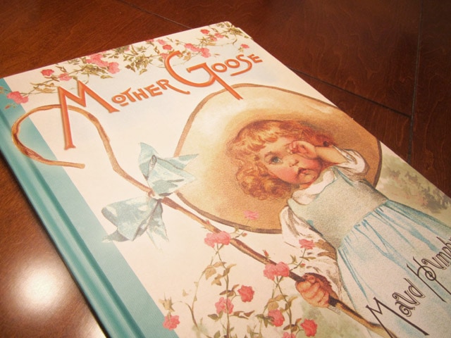 Mother Goose story book.