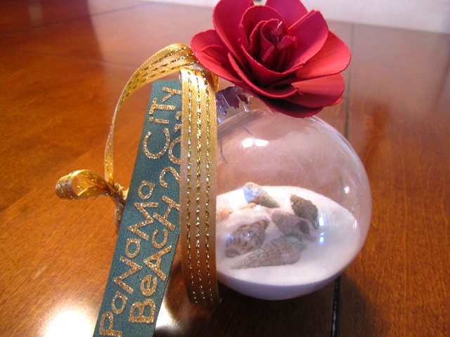 Bringing the Beach Home: Seashell Christmas Ornament