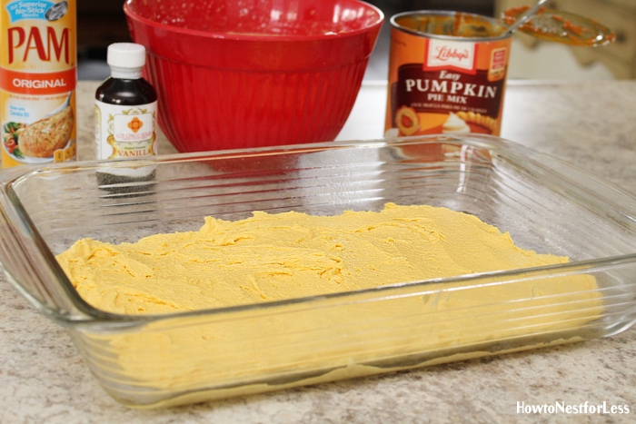 pumpkin gooey butter cake recipe