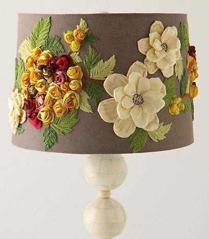 Anthropologie Knock Off Embellished Lamp Shade How To Nest For Less