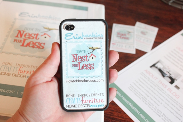 On the Cheap: Scrapbook Paper iPhone Covers - How to Nest for Less™