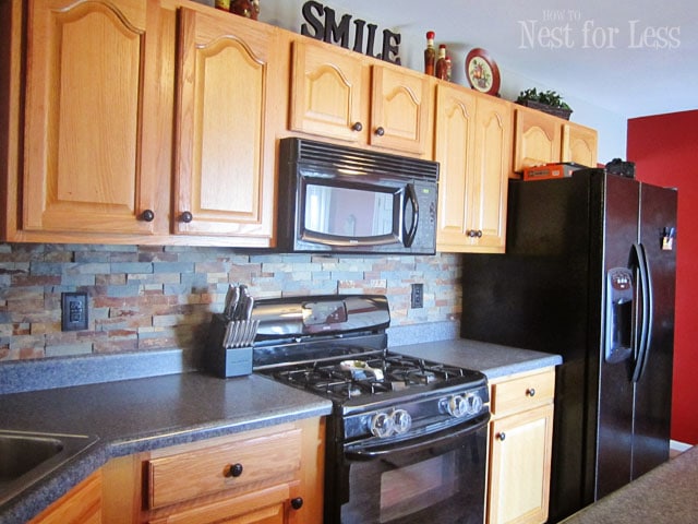 Stone Kitchen Backsplash How To Nest