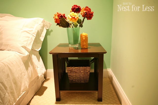 Trash to Treasure: End Tables for Guest Bedroom