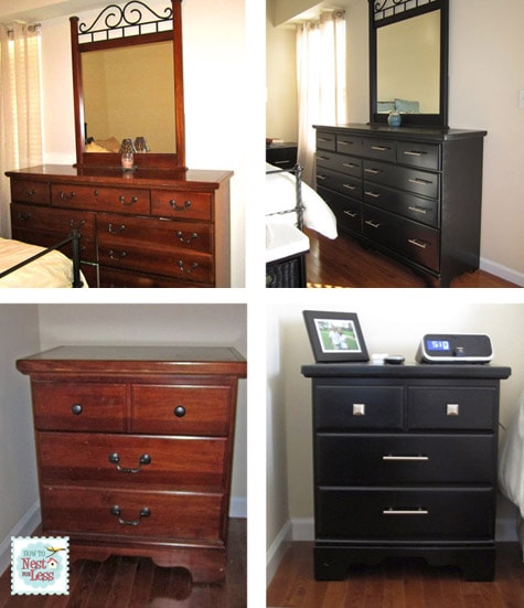 before and after dresser