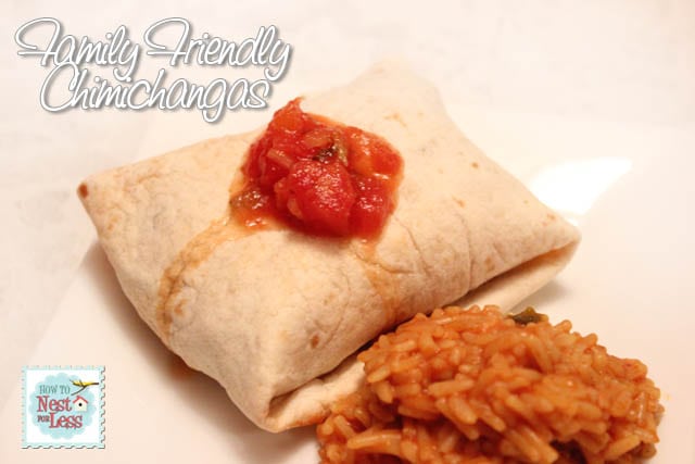 easy mexican chimichangas