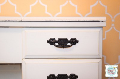 Sewing Desk Makeover {with Annie Sloan Chalk Paint}