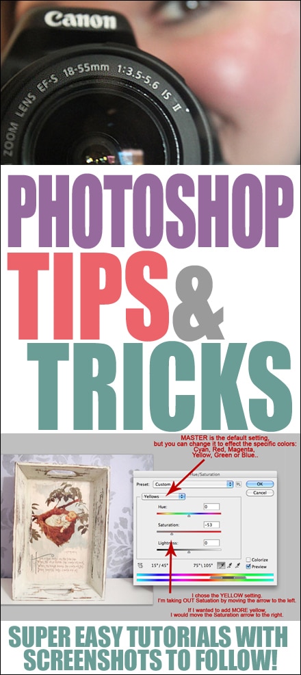 photoshop tips and tricks