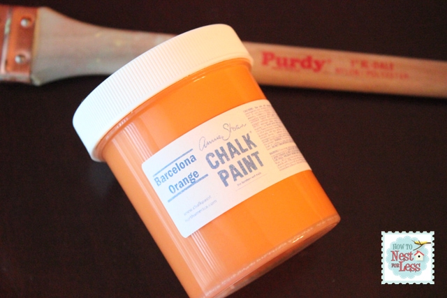 Barcelona Orange Chalk Paint® Litre (Softer pastel in color compared to  quart color)