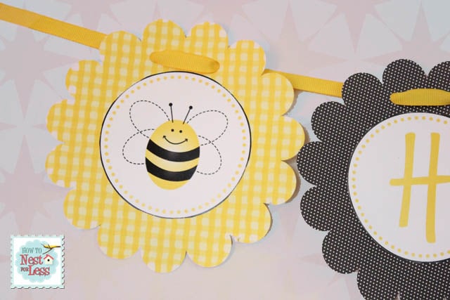 Bumblebee Birthday Party with FREE Printables - How to Nest for Less™