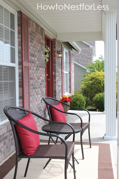 front porch side view