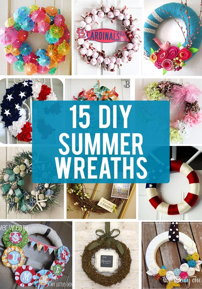 15 Fabulous DIY Summer Wreaths - How to Nest for Less™