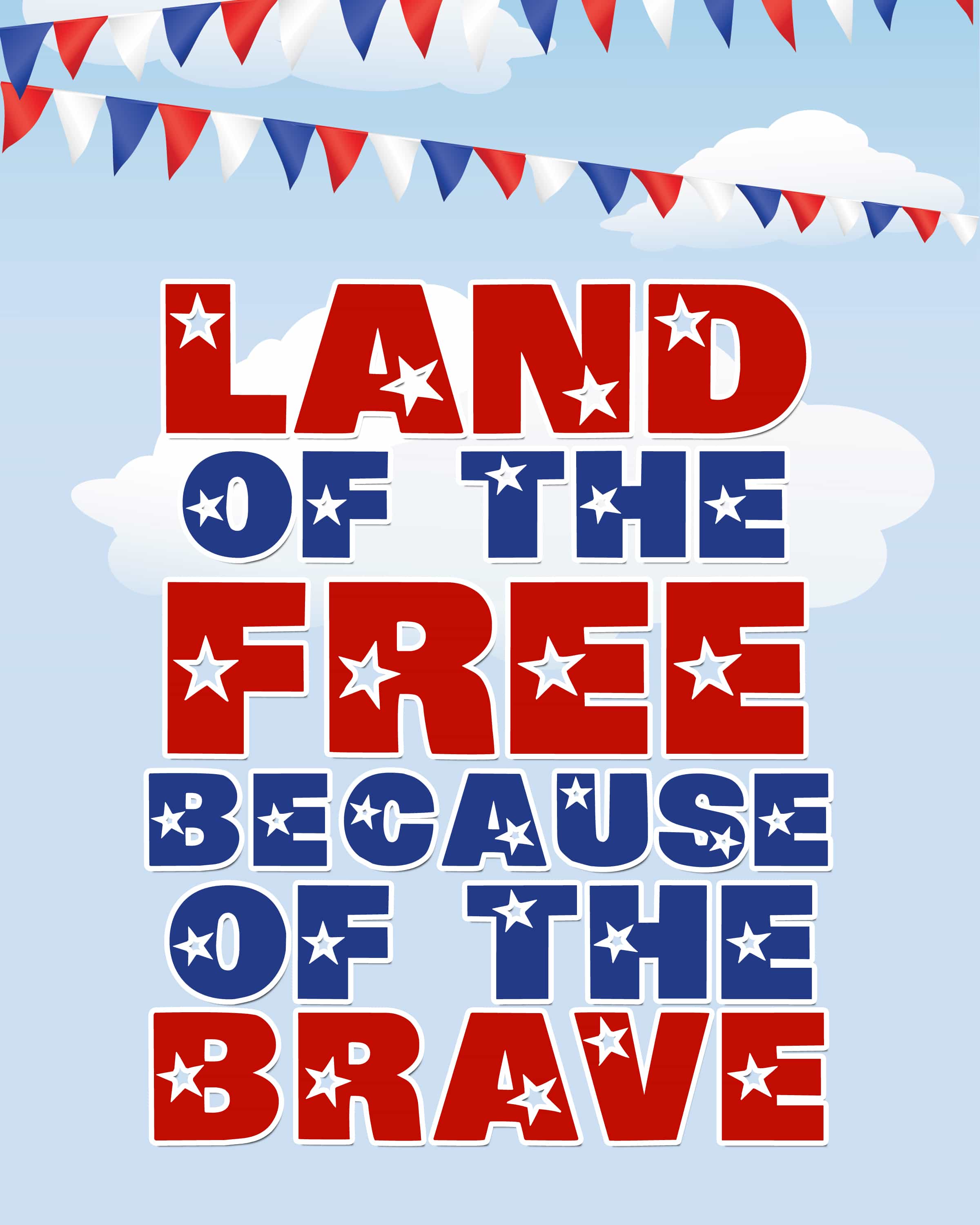 Happy Memorial Day! {free printable} How to Nest for Less™