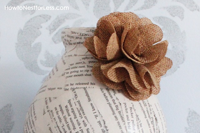 The Burlap Flower