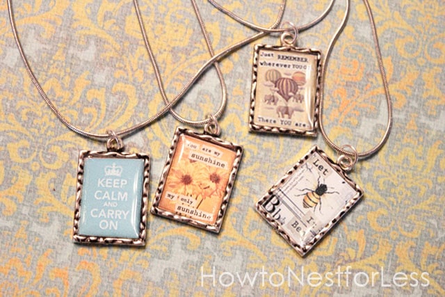 Vintage Inspired Pendant Necklaces