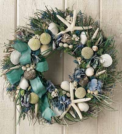 Door wreaths for summer