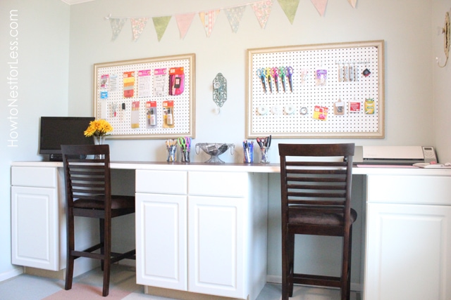 DIY craft desk