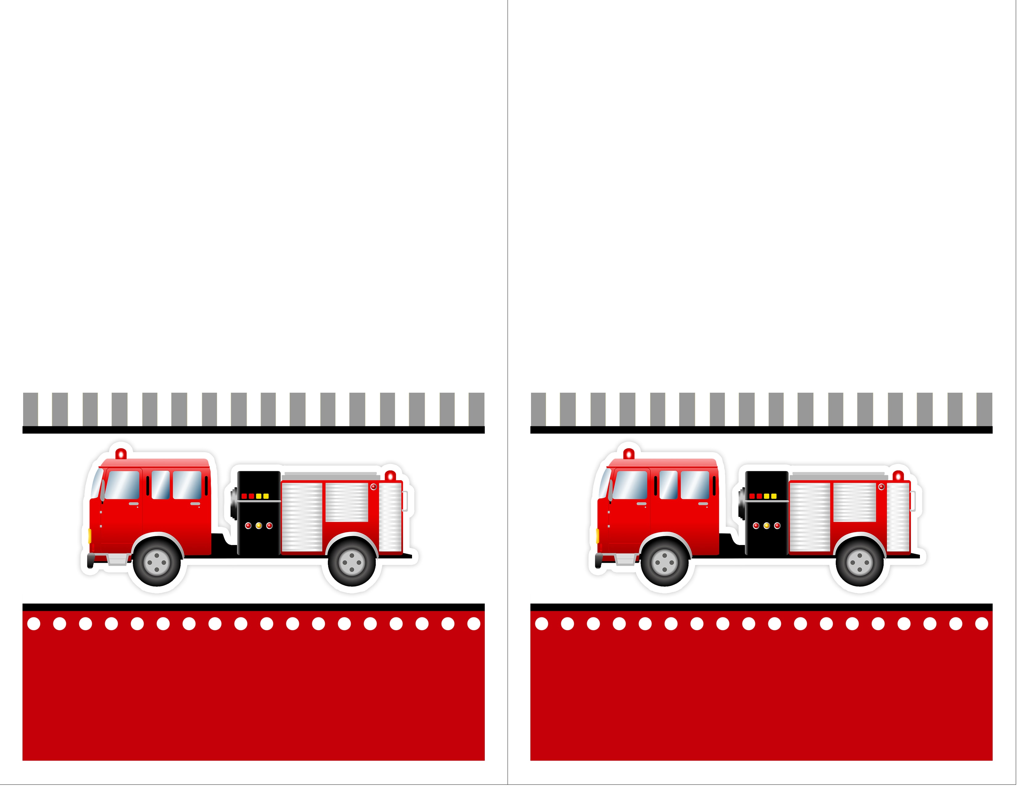 Fire Truck Birthday Party with FREE Printables How to