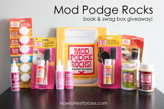 Mod Podge Book Review And Swag Box Giveaway How To Nest For Less™