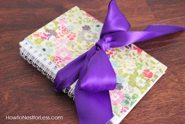 DIY Scrapbook Paper Journal - Homemade Scrapbook