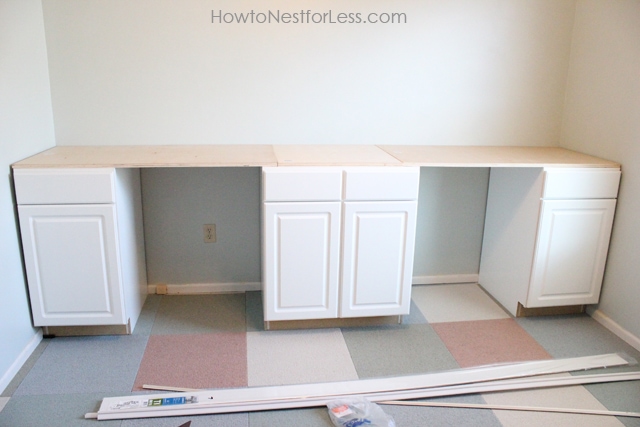 Craft Room Desk Tutorial - How to Nest for Less™