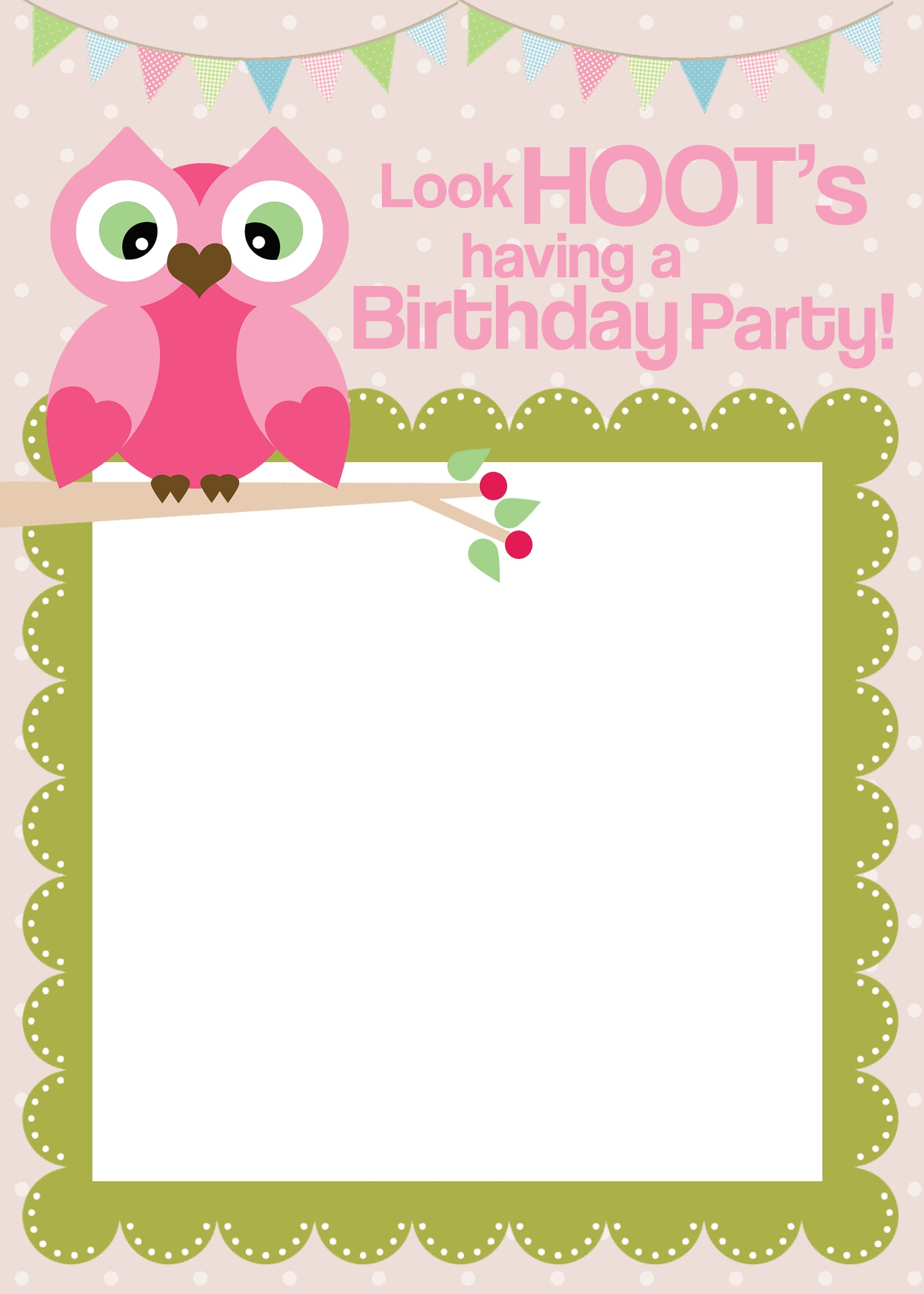 Printable Bday Invitations 6