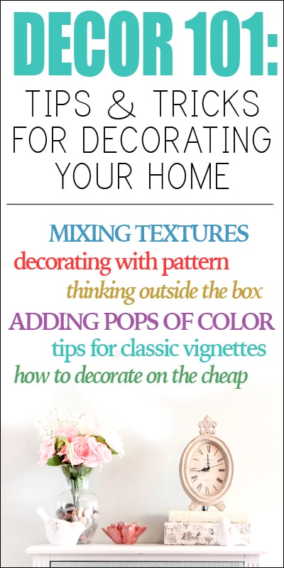 decor tips for decorating your home