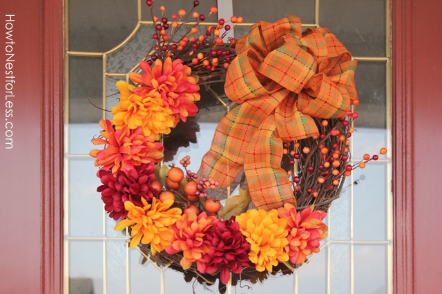 fall wreath for front door