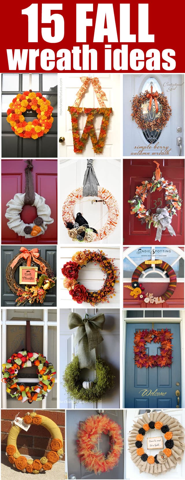 fall wreath ideas
