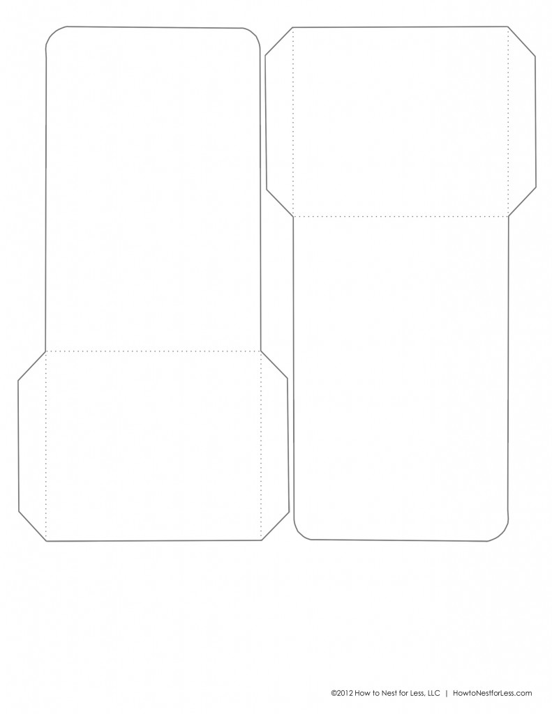 library card envelopes How to Nest for Less™