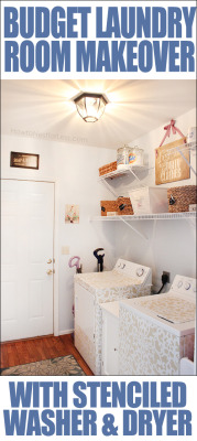 Laundry Room Makeover Reveal How To Nest For Less邃 Laundry Room Makeover Reveal How To Nest For Less邃