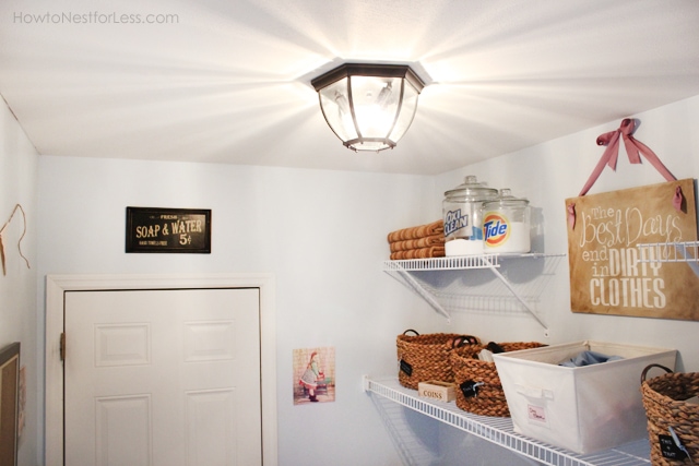 Laundry Room Makeover Reveal!