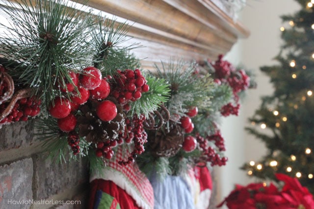 Our Christmas Mantel How To Nest For Less