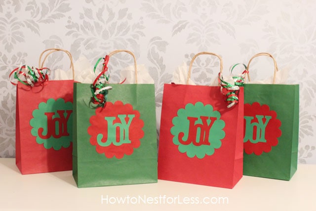 Christmas Mini Paper Gift Bags Secret Santa Gift Ideas - Etsy