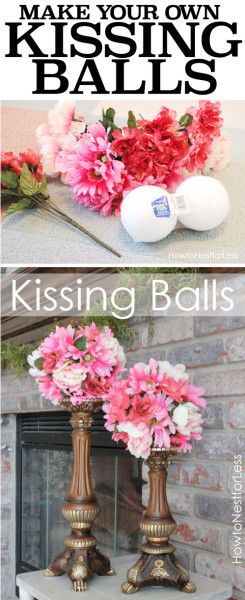 MAKE YOUR OWN KISSING BALLS