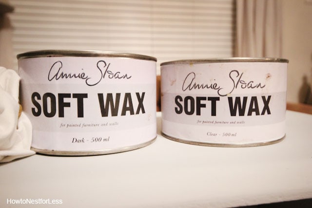 annie sloan chalk paint wax