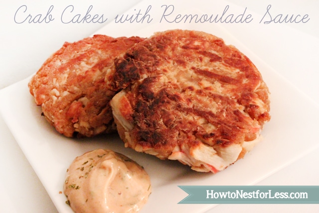 crab cakes with remoulade sauce