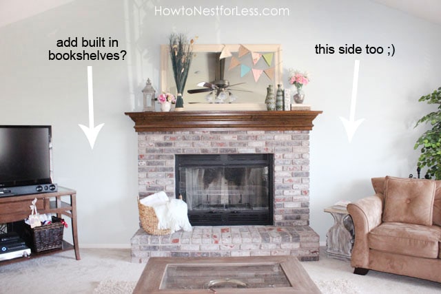 fireplace-mantel-makeover