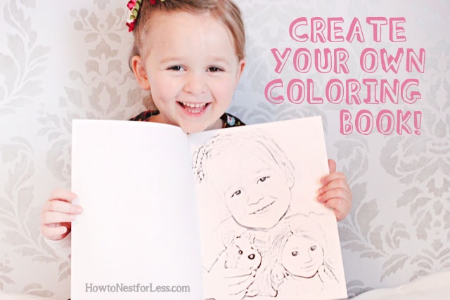 Download Make Your Own Coloring Book With Family Photos How To Nest For Less