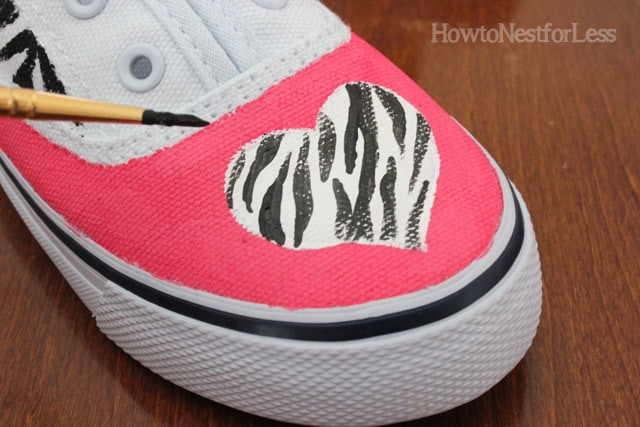 Hand Painted Kids Tennis Shoes - How to Nest for Less™